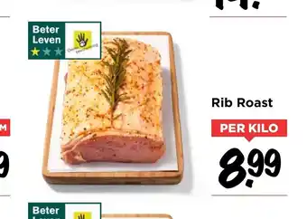 Vomar Voordeelmarkt Rib Roast per kilo aanbieding