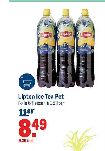 Makro Lipton Ice Tea Pet aanbieding