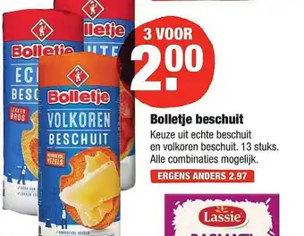 ALDI Bolletje Beschuit aanbieding