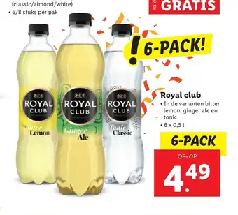 Lidl Royal club 6 x 0,5 l aanbieding