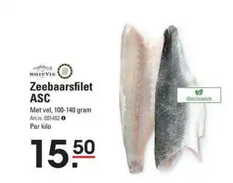 Sligro Zeebaarsfilet ASC aanbieding