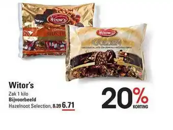 Sligro Witor's 20% Korting aanbieding