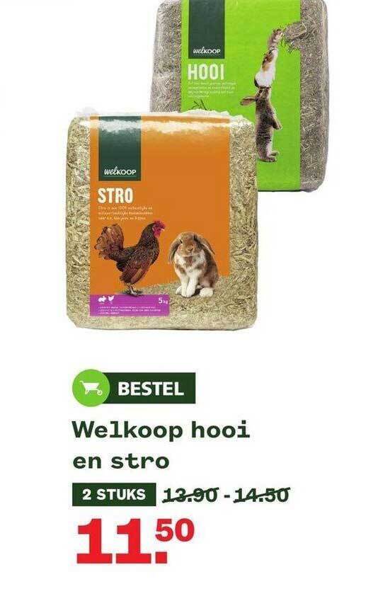 Welkoop Hooi En Stro aanbieding bij Welkoop Welkoop Hooi En Stro aanbieding bij Welkoop