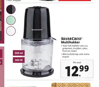 Lidl Silvercrest Multihakker 300 ml 260 W per stuk aanbieding