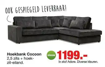 Budget Home Store Hoekbank Cocoon aanbieding