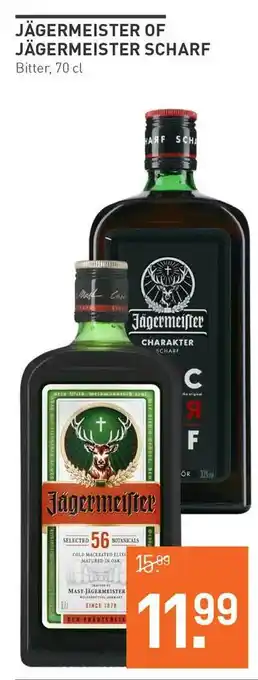 Gall & Gall Jägermeister Of Jägermeister Scharf aanbieding