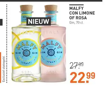 Gall & Gall Malfy Con Limone Of Rosa aanbieding