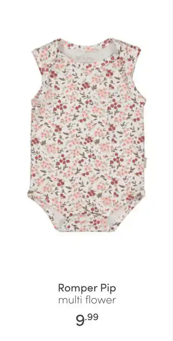 Baby & Tiener Romper Pip multi flower aanbieding