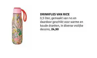 Nijhof Drinkfles Van Rice aanbieding