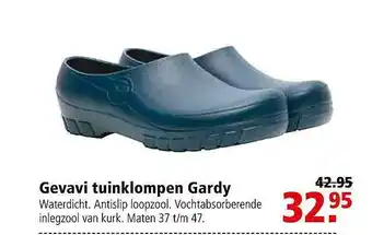 Welkoop Gevavi Tuinklompen Gardy aanbieding