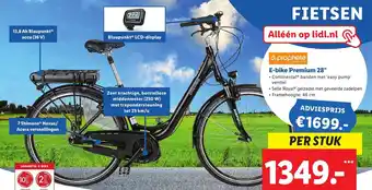 Lidl E-bike Premium 28" aanbieding