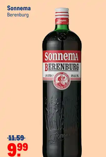 Makro Sonnema Berenburg aanbieding