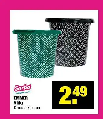 Big Bazar Sorbo Emmer 5 liter aanbieding