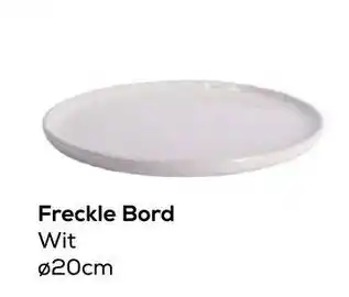 Makro Freckle Bord Wit 20cm aanbieding