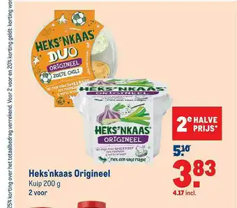 Makro Heks'nkaas Origineel 200g aanbieding