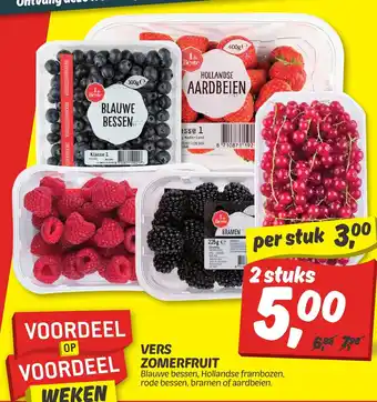 Dekamarkt Vers zomerfruit aanbieding