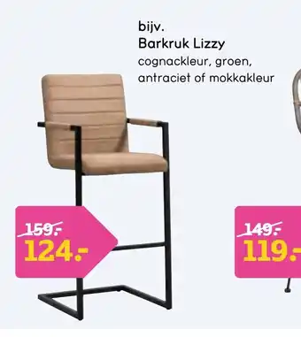 Leen Bakker Barkruk Lizzy aanbieding