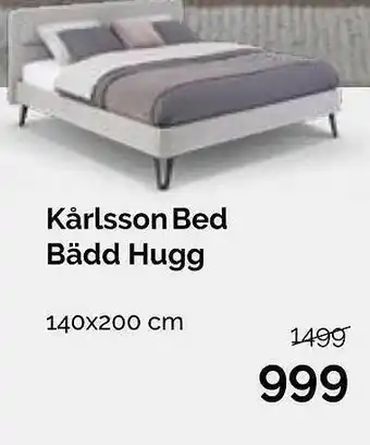 Beter Bed Kårlsson Bed Bädd Hugg 140x200 Cm aanbieding