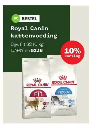 Welkoop Royal Canin Kattenvoeding 10% Korting aanbieding