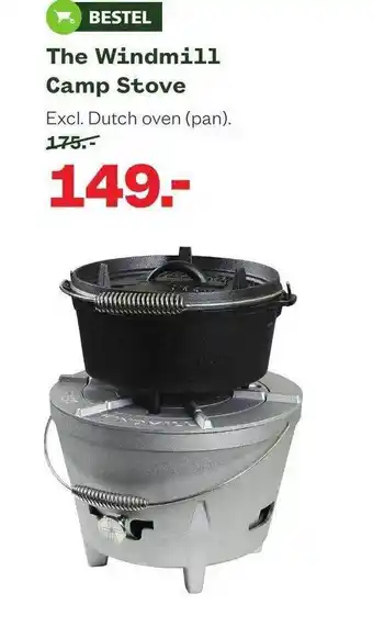 Welkoop The Windmill Camp Stove aanbieding