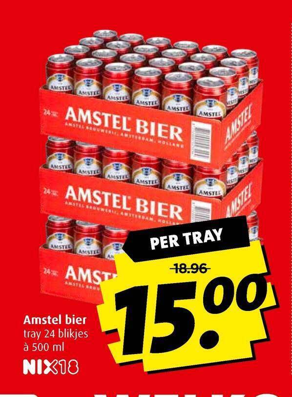 Amstel Bier aanbieding bij Boni