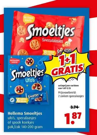 Boni Hellema Smoeltjes Ufo's Speculaasjes Of Spook Koekjes aanbieding