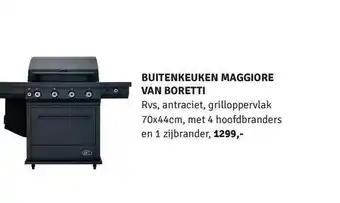 Nijhof Buitenkeuken Maggiore Van Boretti aanbieding