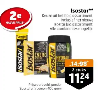 Trekpleister Isostar aanbieding