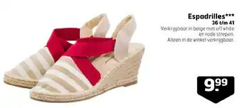 Trekpleister Espadrilles aanbieding