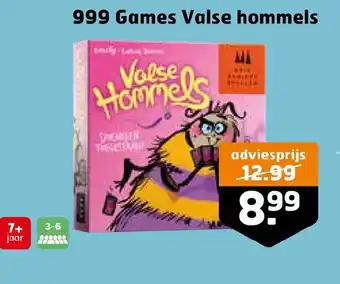 Trekpleister 999 Games valse hommels aanbieding
