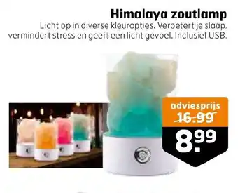 Trekpleister Himalaya zoutlamp aanbieding