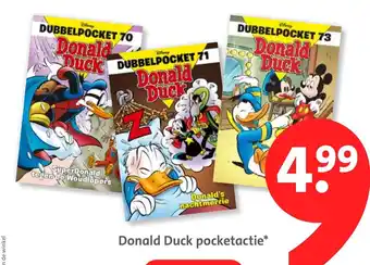 Bruna Donald duck pocketactie aanbieding