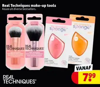 Kruidvat Real techniques make-up tools aanbieding
