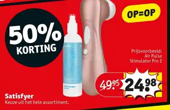 Kruidvat Satisfyer aanbieding