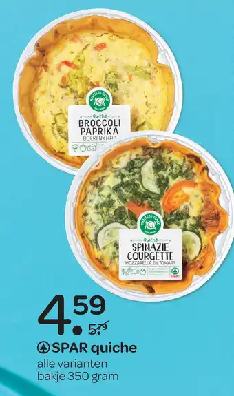 Spar SPAR quiche aanbieding