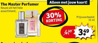 Kruidvat The Master Perfumer aanbieding