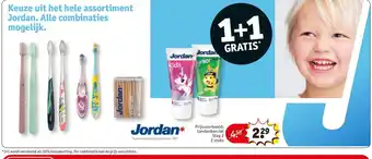 Kruidvat Keuze uit het hele assortiment Jordan aanbieding