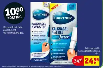 Kruidvat Keuze uit het hele assortiment Wartner kalknagel aanbieding