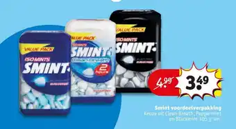 Kruidvat Smint voordeelverpakking 105 gram aanbieding