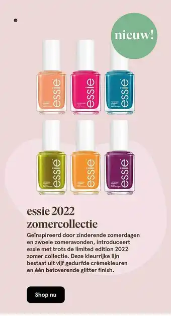 Etos Essie 2022 Zomercollectie Nagellak aanbieding