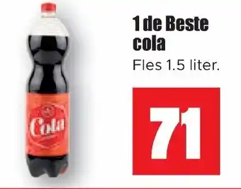 Dirk 1 de Beste cola 1.5 liter aanbieding