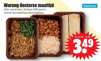 Dirk Warung Oosterse maaltijd 450g aanbieding