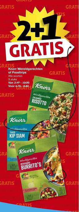 Hoogvliet Knorr Wereldgerechten Of Foodtrips aanbieding