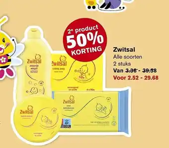 Hoogvliet Zwitsal aanbieding