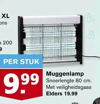 Hoogvliet Muggenlamp aanbieding