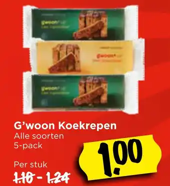 Vomar Voordeelmarkt G'woon Koekrepen aanbieding