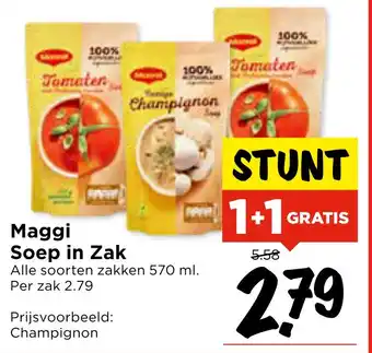 Vomar Voordeelmarkt Maggi Soep in Zak aanbieding