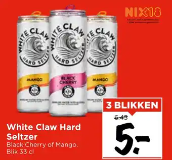 Vomar Voordeelmarkt White Claw Hard Seltzer aanbieding