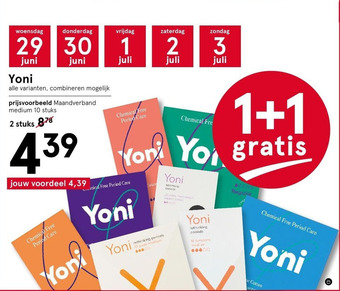 Etos Yoni aanbieding