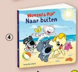 Etos Woezel & Pip naar buiten boek aanbieding